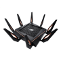 GT-AX11000 Tri-band WiFi Gaming Router , ROG Rapture , 802.11ax , 4804+1148 Mbit/s , 10/100/1000 Mbit/s , Ethernet LAN (RJ-45) ports 4 , Mesh Support Yes , MU-MiMO No , No mobile broadband , Antenna type 8xExternal , 2 x USB 3.1 Gen 1