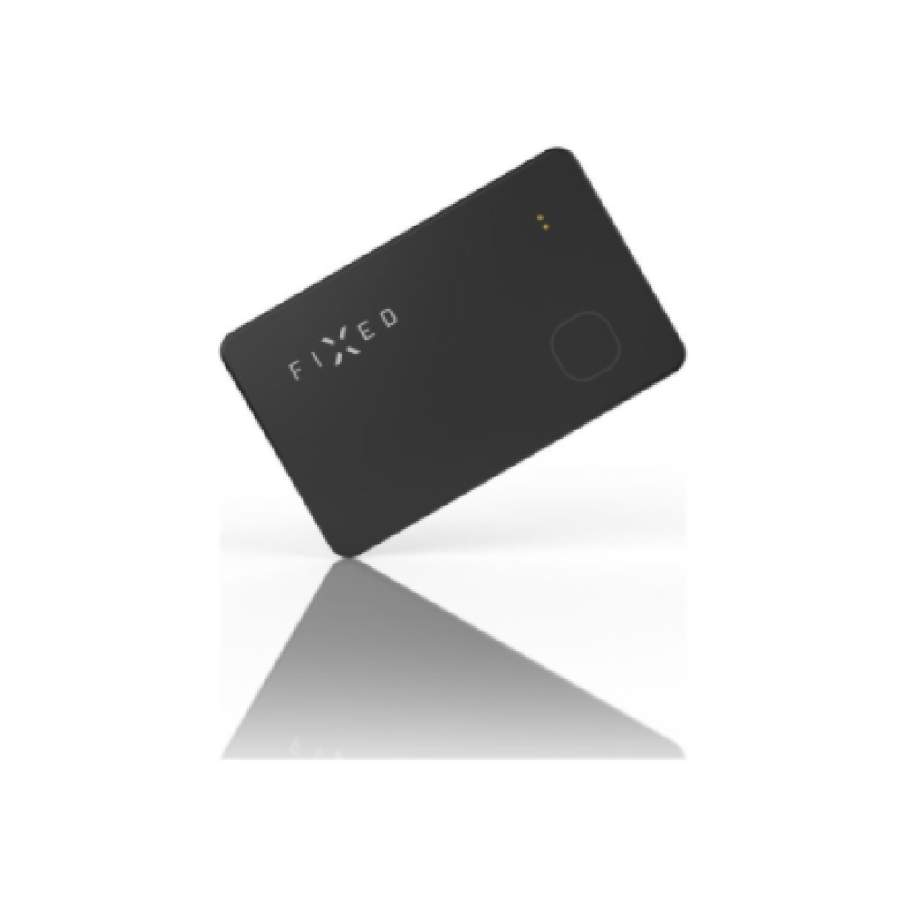 FIXED Tag Card with Find My support, black , Fixed