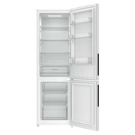 Candy Refrigerator , CCG3L517EW , Energy efficiency class E , Free standing , Combi , Height 176 cm , Fridge net capacity 187 L , Freezer net capacity 75 L , Display , 39 dB , White