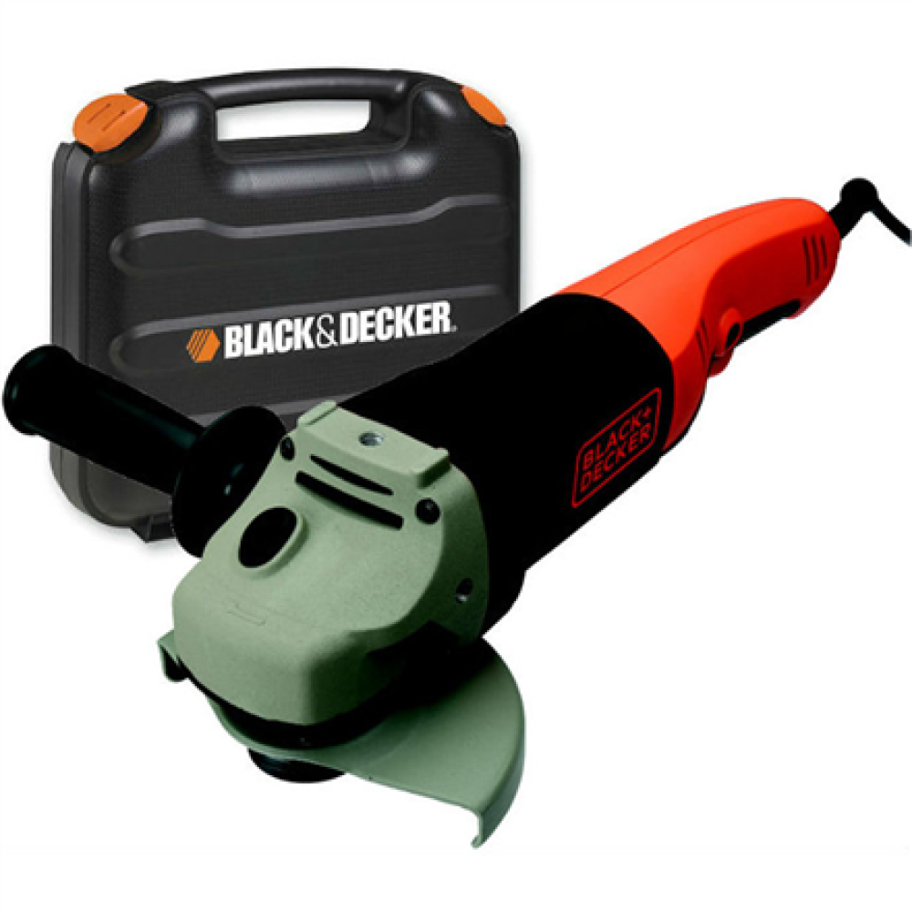 BLACK & DECKER KG1202K-QS , Brushless Angle Grinder , 1200 W , 125 mm