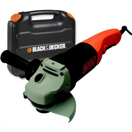 BLACK & DECKER Brushless Angle Grinder , KG1202K-QS , 1200 W , 125 mm