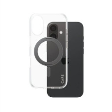 CARE Feature Case , Back cover , Apple , iPhone 16 , Recycled plastic , Transparent , MagSafe