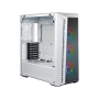 Cooler Master MASTERBOX 520 MESH , White , Mid-Tower , Power supply included No , ATX