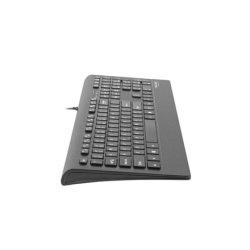 Natec Keyboard, Barracuda, US Layout, Slim , Natec , Keyboard , Barracuda , Standard , Wired , US , Black