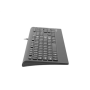 Natec Keyboard, Barracuda, US Layout, Slim , Natec , Keyboard , Barracuda , Standard , Wired , US , Black , 529 g
