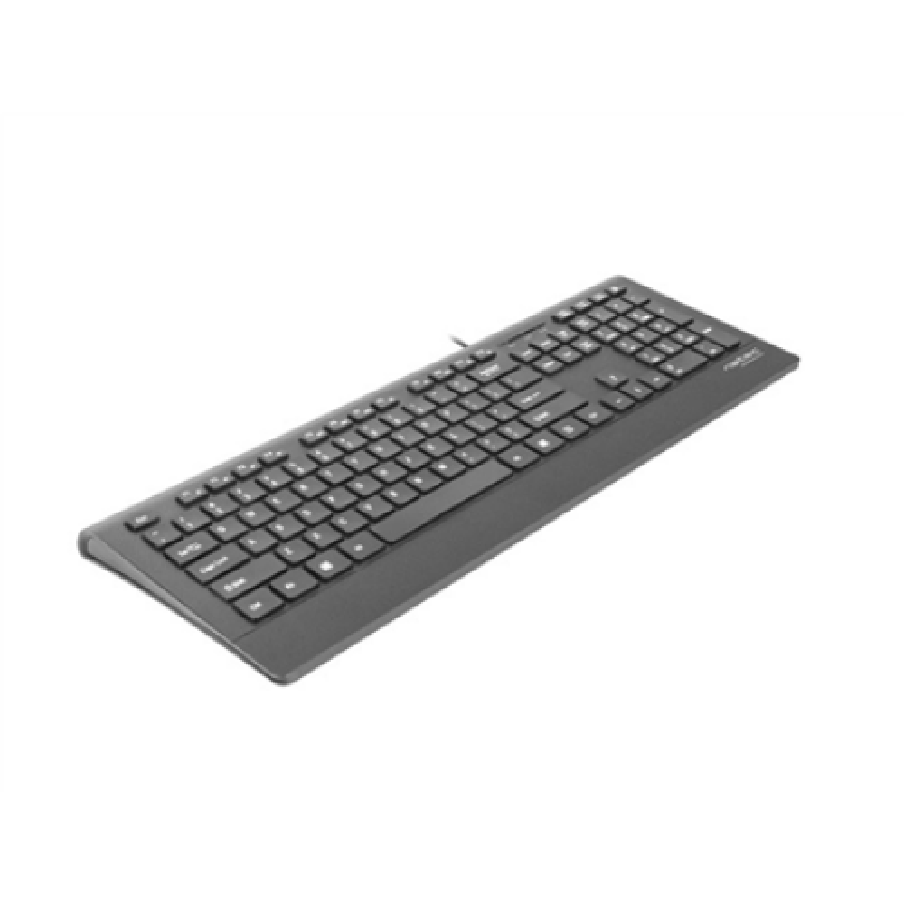 Natec Keyboard, Barracuda, US Layout, Slim , Natec , Keyboard , Barracuda , Standard , Wired , US , Black , 529 g
