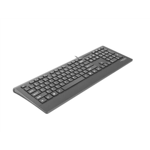 Natec Keyboard, Barracuda, US Layout, Slim , Natec , Keyboard , Barracuda , Standard , Wired , US , Black