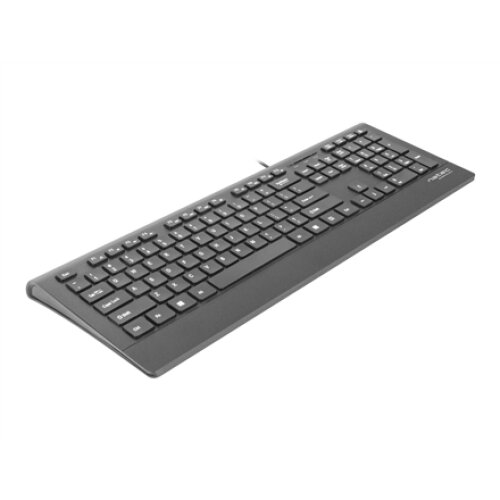 Natec Keyboard, Barracuda, US Layout, Slim , Natec , Keyboard , Barracuda , Standard , Wired , US , Black