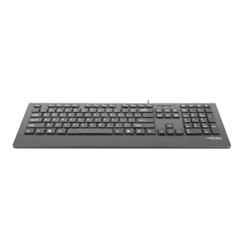 Natec Keyboard, Barracuda, US Layout, Slim , Natec , Keyboard , Barracuda , Standard , Wired , US , Black