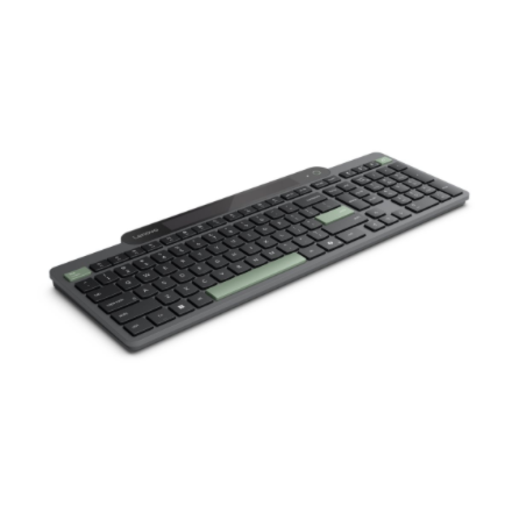 Lenovo Self-Charging Bluetooth Keyboard , Keyboard , Bluetooth , US Euro , Black