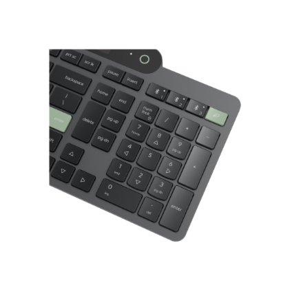 Lenovo Self-Charging Bluetooth Keyboard , Keyboard , Bluetooth , US Euro , Black