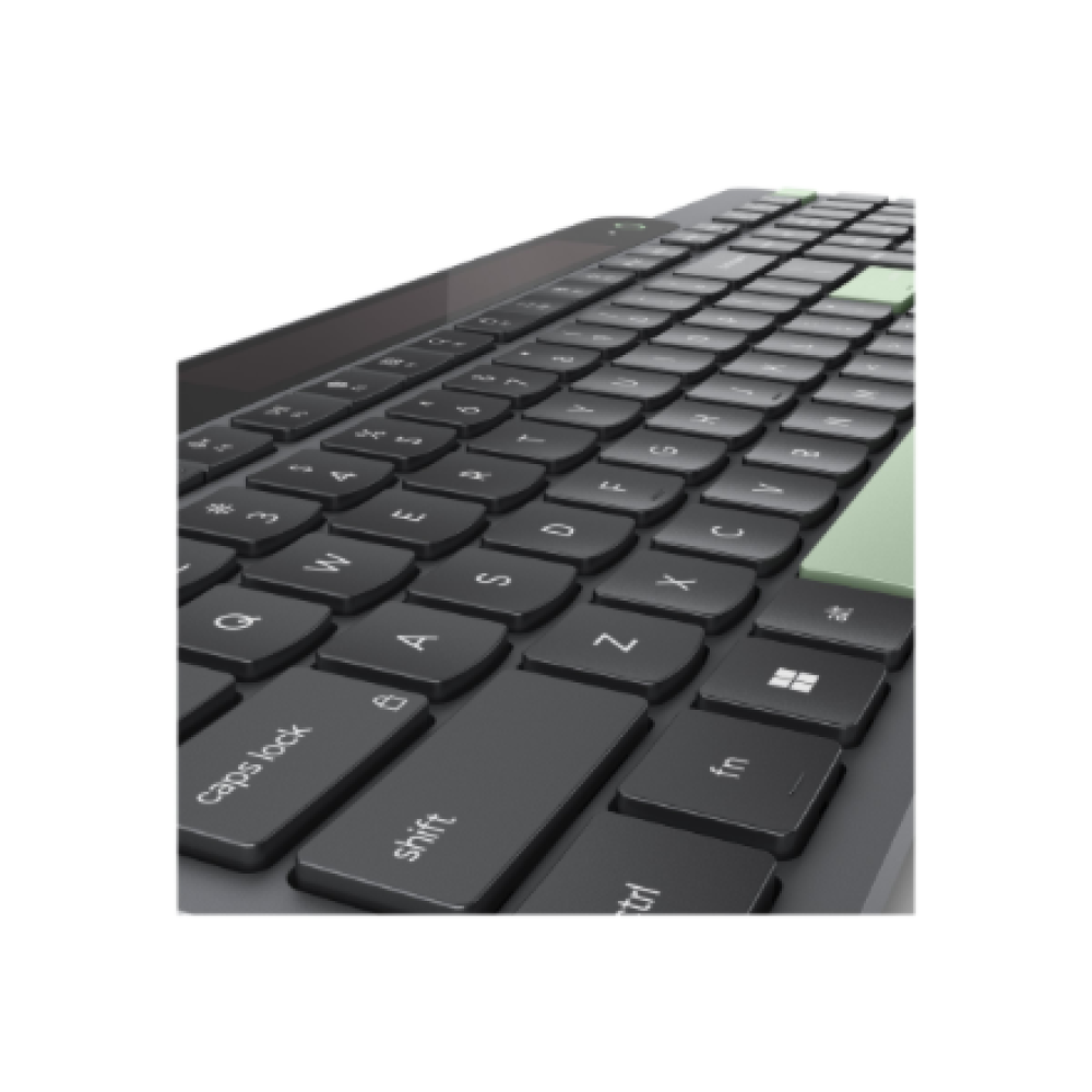 Lenovo Self-Charging Bluetooth Keyboard , Keyboard , Bluetooth , US Euro , Black