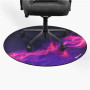 Arozzi Zona Round Floor Pad , Purple Galaxy