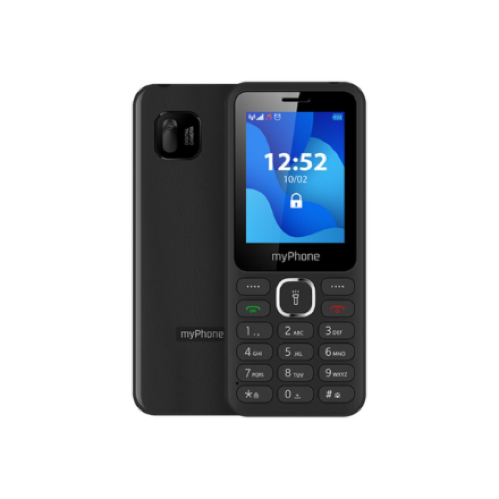 myPhone 6320 , Black , 2.4 , TFT , 32 MB , 32 MB , Dual SIM , Main camera resolution 0.3 MP , 100 mAh