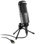 Audio Technica Microphone AT2020USB Microphone, Black