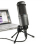 Audio Technica Microphone AT2020USB Microphone, Black