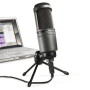 Audio Technica Microphone AT2020USB Microphone, Black