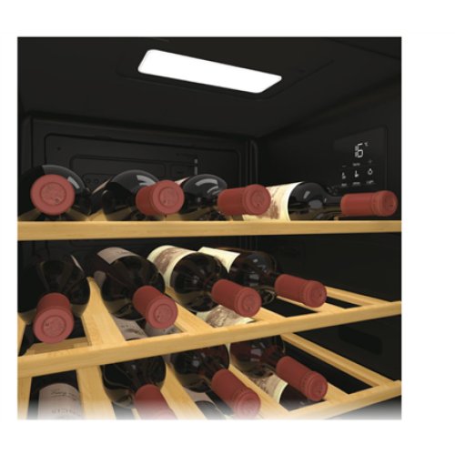 Candy , Wine Cooler , 438063 , Energy efficiency class G , Free standing , Bottles capacity 34 , Black