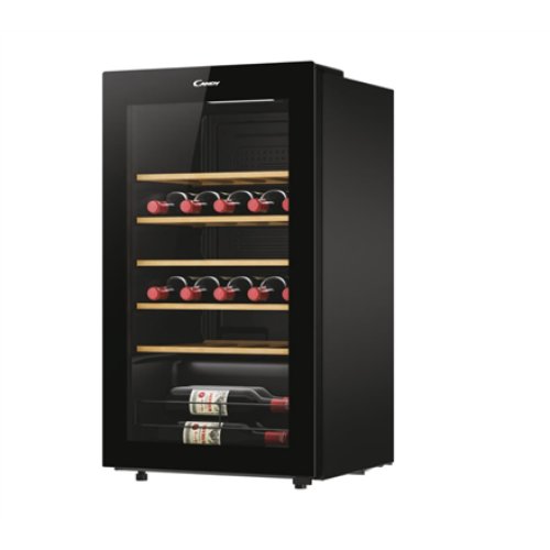 Candy , Wine Cooler , 438063 , Energy efficiency class G , Free standing , Bottles capacity 34 , Black