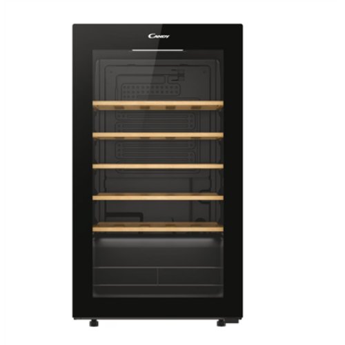 Candy , Wine Cooler , 438063 , Energy efficiency class G , Free standing , Bottles capacity 34 , Black