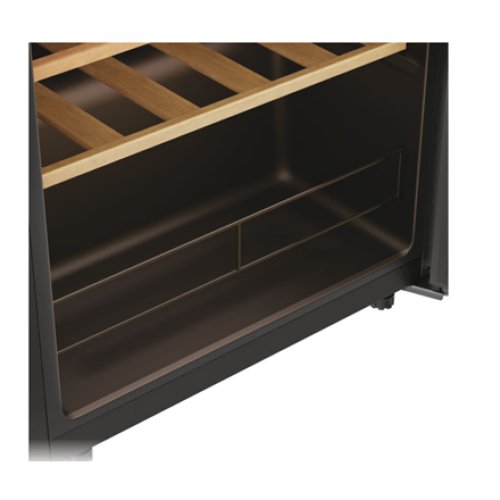 Candy , Wine Cooler , 438063 , Energy efficiency class G , Free standing , Bottles capacity 34 , Black