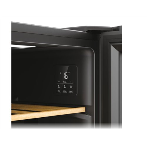 Candy , Wine Cooler , 438063 , Energy efficiency class G , Free standing , Bottles capacity 34 , Black