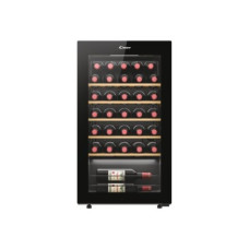 Candy , Wine Cooler , 438063 , Energy efficiency class G , Free standing , Bottles capacity 34 , Black Candy , Wine Cooler , 438063 , Energy efficiency class G , Free standing , Bottles capacity 34 , Black