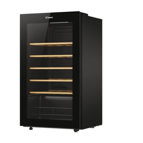 Candy , Wine Cooler , 438063 , Energy efficiency class G , Free standing , Bottles capacity 34 , Black