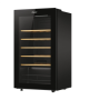 Candy Wine Cooler , 438063 , Energy efficiency class G , Free standing , Bottles capacity 34 , Black