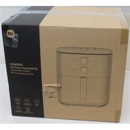SALE OUT. Xiaomi Air Fryer Essential 6L EU , Xiaomi , Air Fryer EU , Essential , 1550 W , 6 L , White , DAMAGED PACKAGING, CRACKED PLASTIC (TOP)