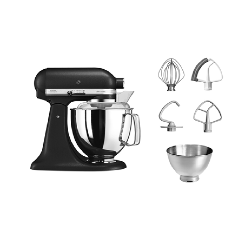 KitchenAid , Mixer , Artisan Elegance 5KSM175PSEBK , 300 W , Number of speeds 10 , Bowl capacity 4.8 L , Iron Black