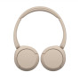 Sony , Wireless Headphones , WH-CH520 , Wireless , On-Ear , Microphone , Beige , Noise canceling