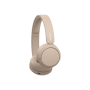 Sony WH-CH520 Wireless Headphones, Beige , Sony , Wireless Headphones , WH-CH520 , Wireless , On-Ear , Microphone , Noise canceling , Wireless , Beige