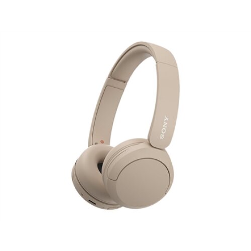 Sony , Wireless Headphones , WH-CH520 , Wireless , On-Ear , Microphone , Beige , Noise canceling