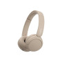 Sony , Wireless Headphones , WH-CH520 , Wireless , On-Ear , Microphone , Beige , Noise canceling