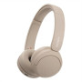 Sony , Wireless Headphones , WH-CH520 , Wireless , On-Ear , Microphone , Beige , Noise canceling