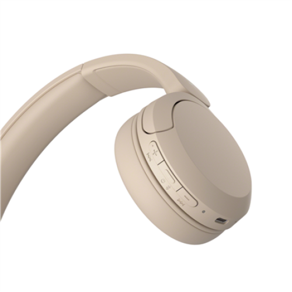 Sony WH-CH520 Wireless Headphones, Beige , Sony , Wireless Headphones , WH-CH520 , Wireless , On-Ear , Microphone , Noise canceling , Wireless , Beige
