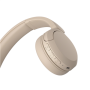 Sony WH-CH520 Wireless Headphones, Beige , Sony , Wireless Headphones , WH-CH520 , Wireless , On-Ear , Microphone , Noise canceling , Wireless , Beige