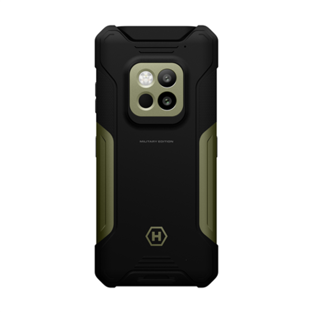 Hammer Construction , 2 Thermal 5G Military Edition , Green , 6.58 , IPS , 1080 x 2408 pixels , Mediatek , Dimensity 6300 , Internal RAM 8 GB , 256 GB , microSD , Dual SIM , Nano SIM + eSIM , 3G , 4G , 5G , Main camera resolution 108 MP , Secondary camera