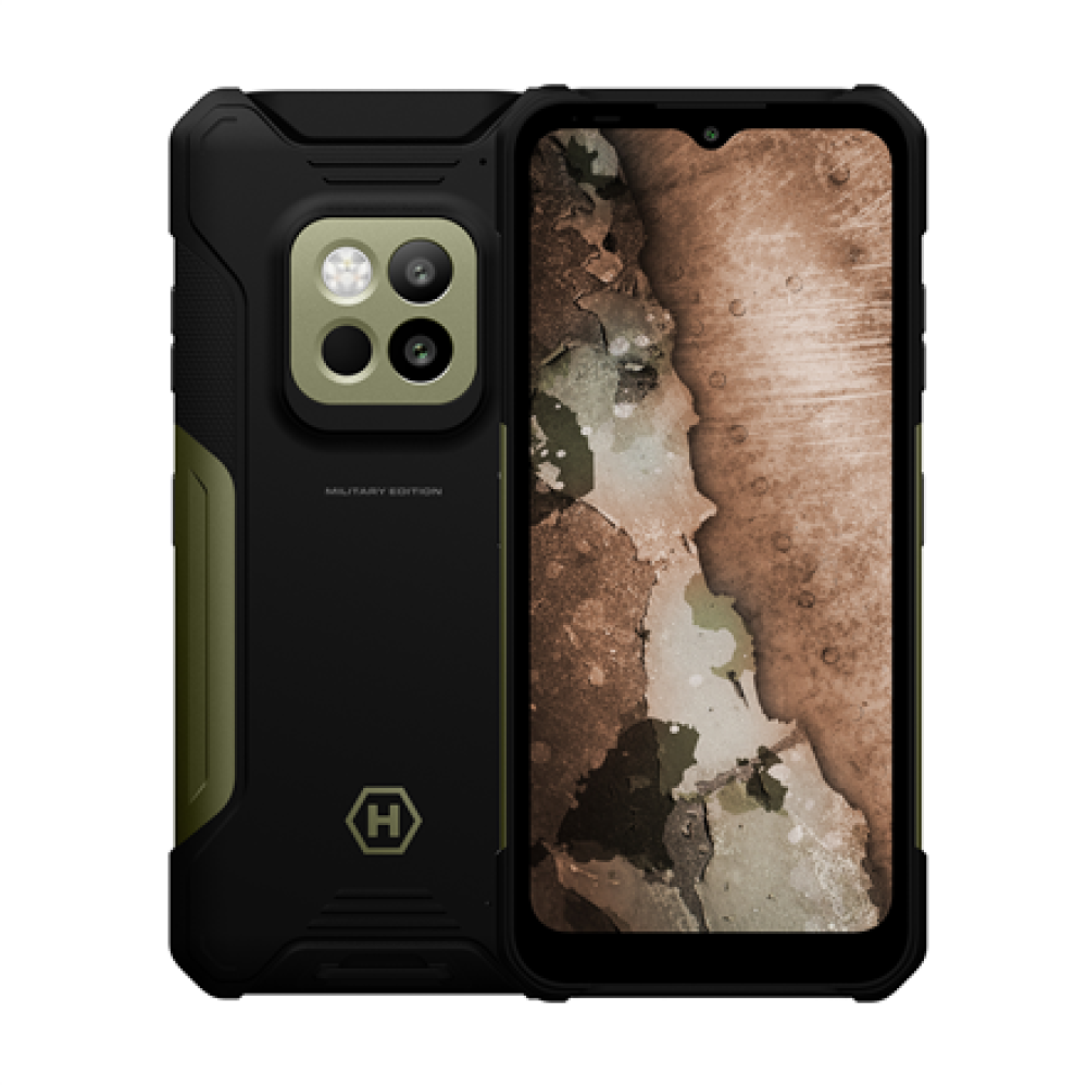 Hammer Construction , 2 Thermal 5G Military Edition , Green , 6.58 , IPS , 1080 x 2408 pixels , Mediatek , Dimensity 6300 , Internal RAM 8 GB , 256 GB , microSD , Dual SIM , Nano SIM + eSIM , 3G , 4G , 5G , Main camera resolution 108 MP , Secondary camera