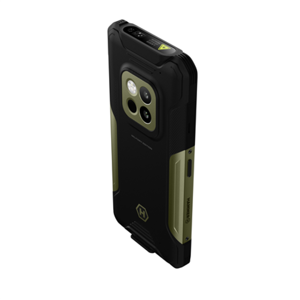 Hammer Construction , 2 Thermal 5G Military Edition , Green , 6.58 , IPS , 1080 x 2408 pixels , Mediatek , Dimensity 6300 , Internal RAM 8 GB , 256 GB , microSD , Dual SIM , Nano SIM + eSIM , 3G , 4G , 5G , Main camera resolution 108 MP , Secondary camera