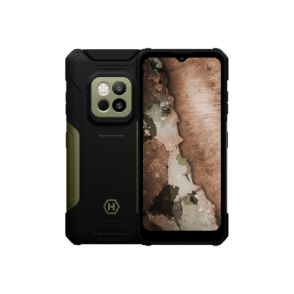 Hammer Construction , 2 Thermal 5G Military Edition , Green , 6.58 , IPS , 1080 x 2408 pixels , Mediatek , Dimensity 6300 , Internal RAM 8 GB , 256 GB , microSD , Dual SIM , Nano SIM + eSIM , 3G , 4G , 5G , Main camera resolution 108 MP , Secondary camera
