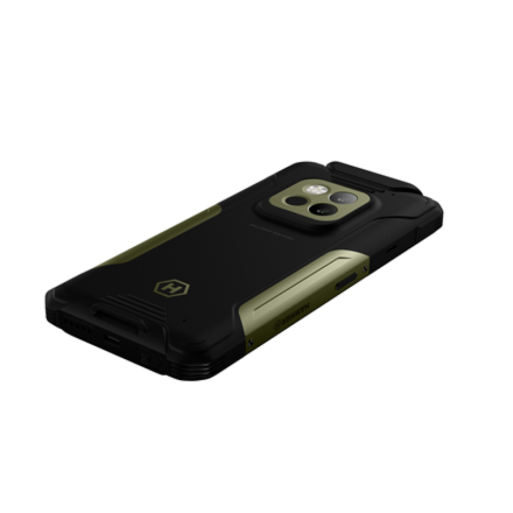 Hammer Construction , 2 Thermal 5G Military Edition , Green , 6.58 , IPS , 1080 x 2408 pixels , Mediatek , Dimensity 6300 , Internal RAM 8 GB , 256 GB , microSD , Dual SIM , Nano SIM + eSIM , 3G , 4G , 5G , Main camera resolution 108 MP , Secondary camera