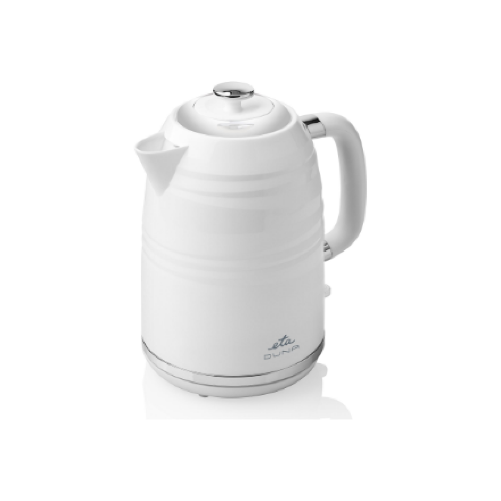 ETA , Kettle , ETA260590020 Duna , Electric , 2200 W , 1.7 L , Plastic , 360° rotational base , White