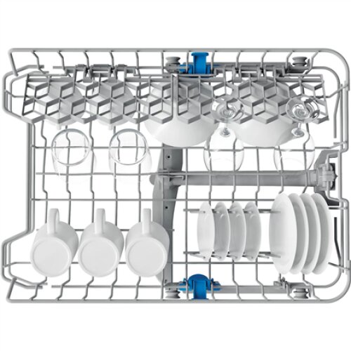 Dishwasher , DF9E 1B10 , Free standing , Width 45 cm , Number of place settings 9 , Number of programs 6 , Energy efficiency class F , White
