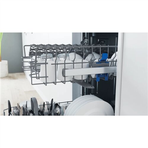 Dishwasher , DF9E 1B10 , Free standing , Width 45 cm , Number of place settings 9 , Number of programs 6 , Energy efficiency class F , White