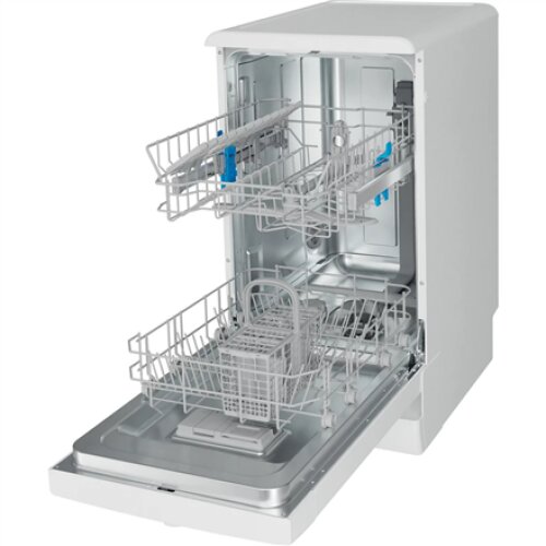 Dishwasher , DF9E 1B10 , Free standing , Width 45 cm , Number of place settings 9 , Number of programs 6 , Energy efficiency class F , White