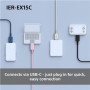 Sony Earbuds , IER‑EX15C , Wired , In-ear , Microphone , White