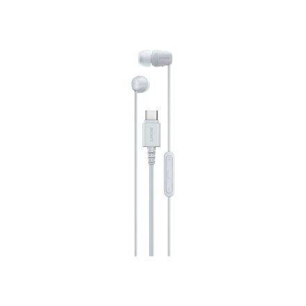 Sony Earbuds , IER‑EX15C , Wired , In-ear , Microphone , White