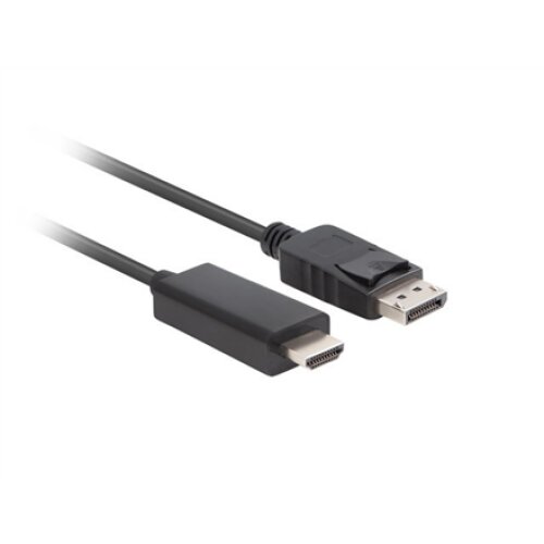 Lanberg , DisplayPort to HDMI Cable , CA-DPHD-11CC-0030-BK , DisplayPort Male , HDMI Male , DP to HDMI , 3 m
